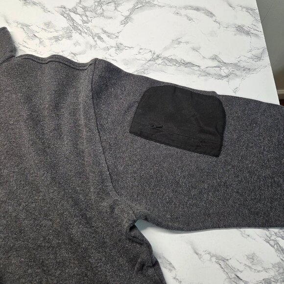 Orvis Men XL Brown Gray Beige Longsleeve Quarter Zip Pullover Sweatshirt Bundle - Picture 3 of 13